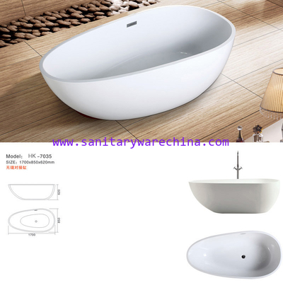 Modern Bathtub,Acrylic bathtub white color,Bathtub, seamless Bathtub. HK7035 170X85X62CM